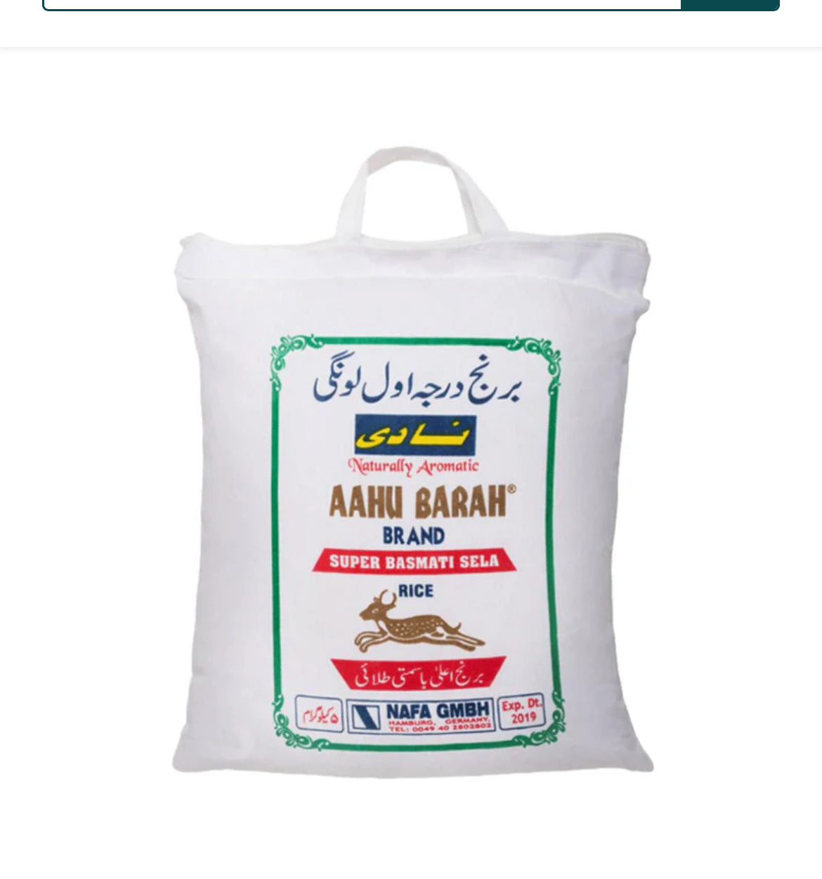Nadi Aahu Barah Super Basmati Reis